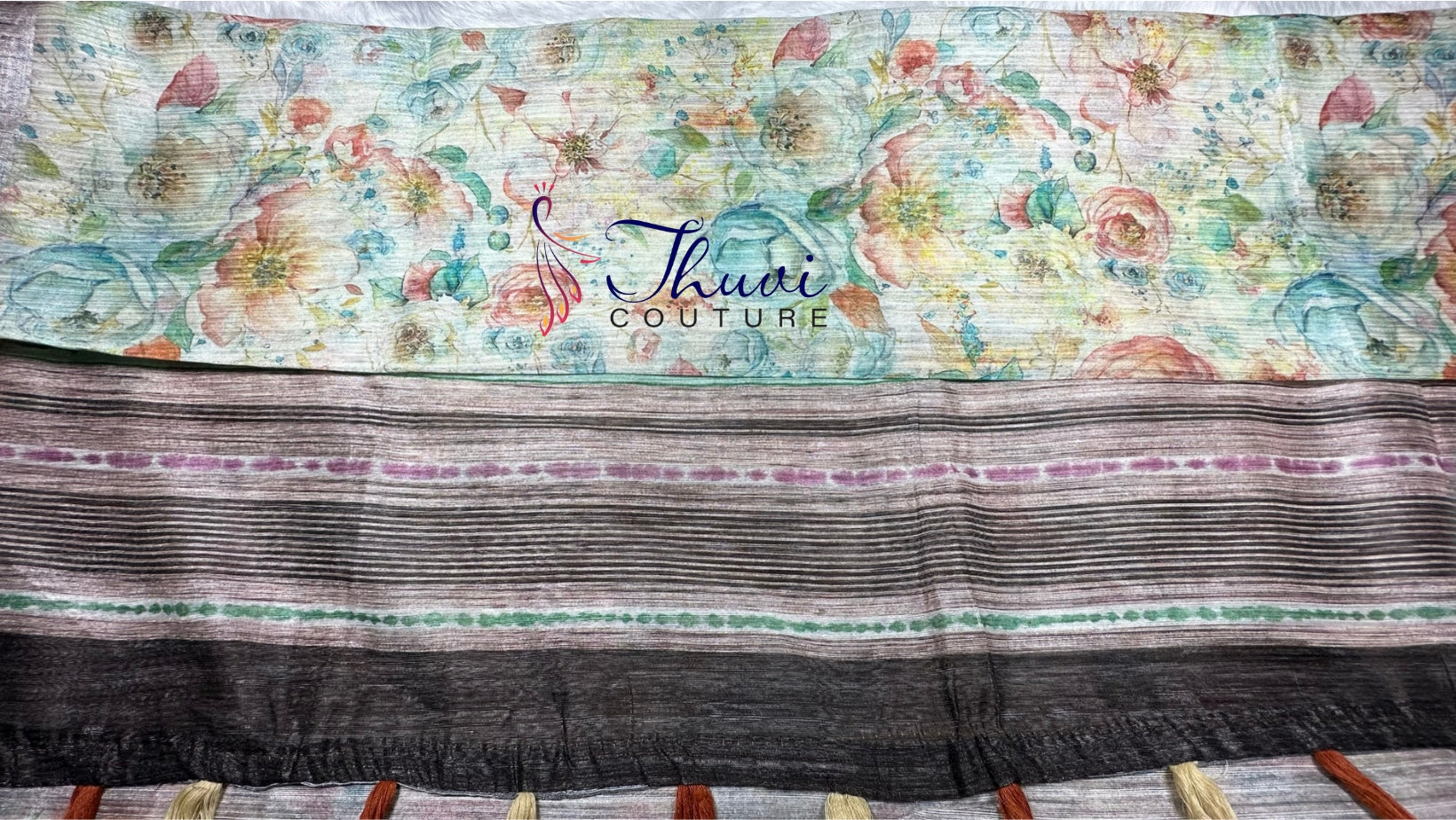 Linen Saree